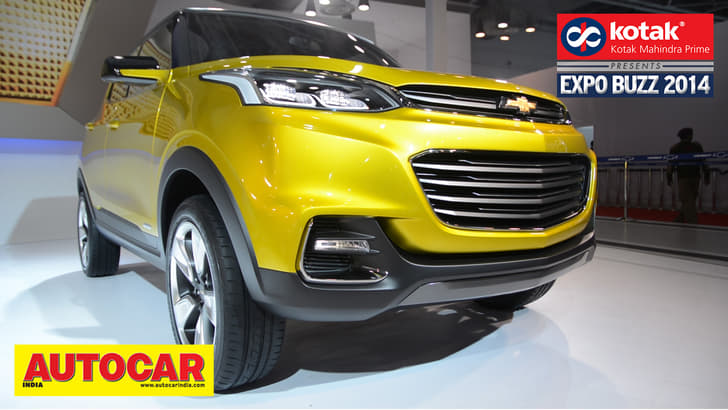 Auto Expo 2014: Chevrolet Adra SUV concept. First look video